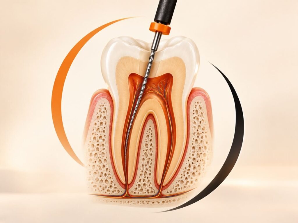 علاج العصب والجذور - مركز المدينة لطب الأسنان، ميامي الإسكندرية