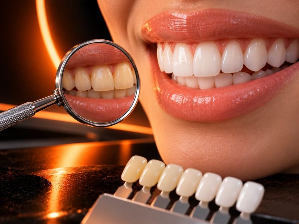 تبييض الأسنان - مركز المدينة لطب الأسنان، ميامي الإسكندرية